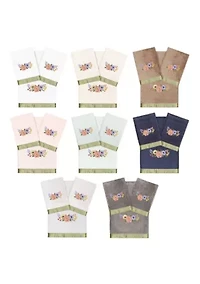 VERANO 3PC Embellished Towel Set