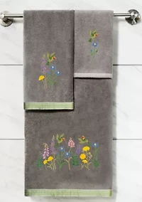 HADA 4PC Embellished Towel Set