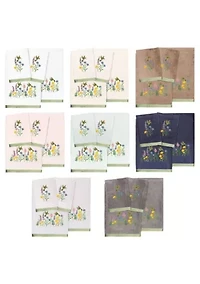 HADA 4PC Embellished Towel Set