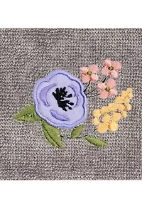 VERANO 2PC Embellished Fingertip Towel Set