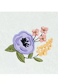 VERANO 2PC Embellished Fingertip Towel Set