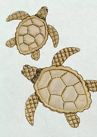 TORTUGA 2PC Embellished Hand Towel Set