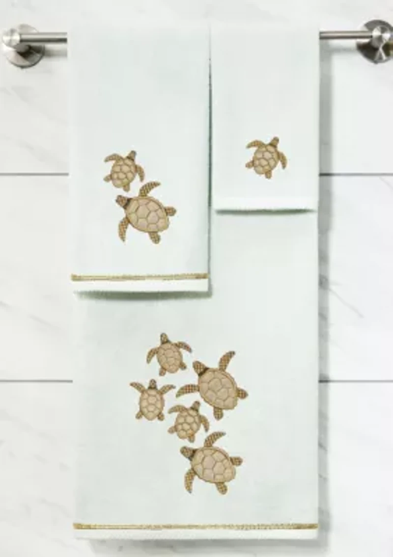 TORTUGA 2PC Embellished Hand Towel Set