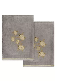 TORTUGA 2PC Embellished Bath Towel Set