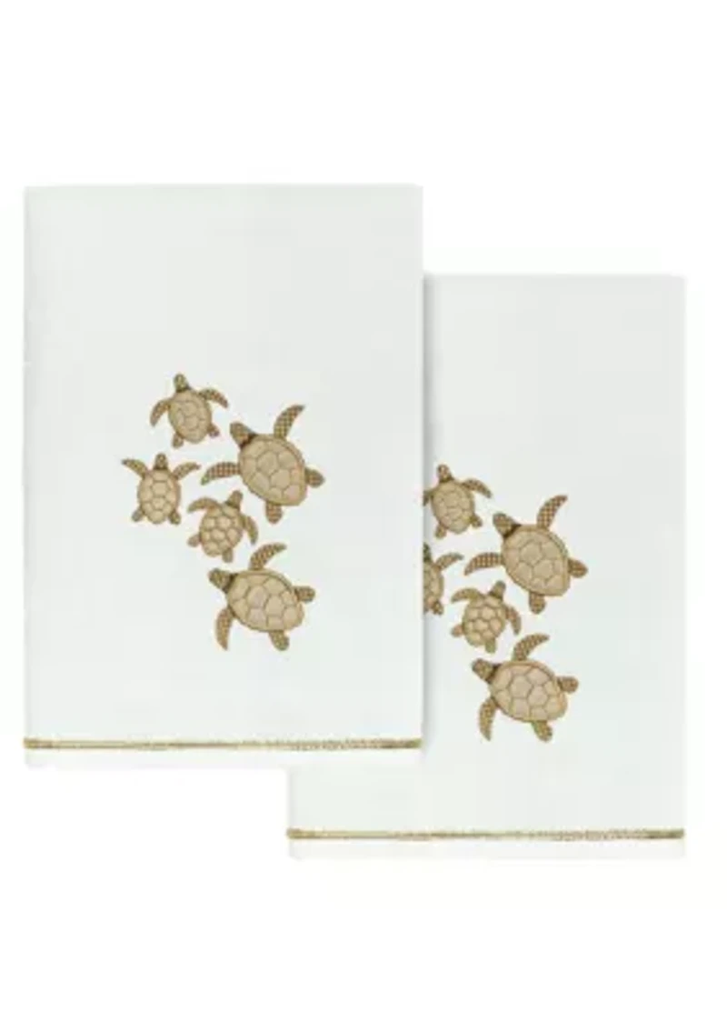 TORTUGA 2PC Embellished Bath Towel Set