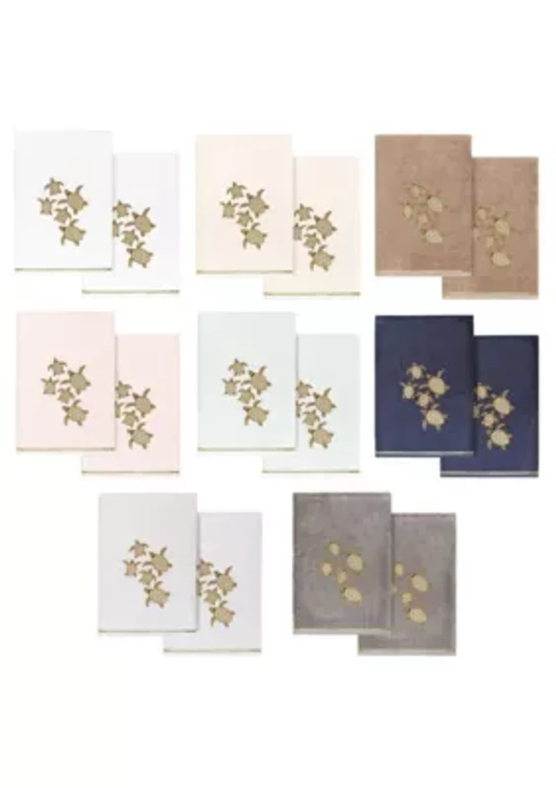 TORTUGA 2PC Embellished Bath Towel Set