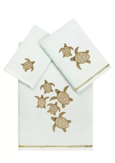 TORTUGA 3PC Embellished Towel Set