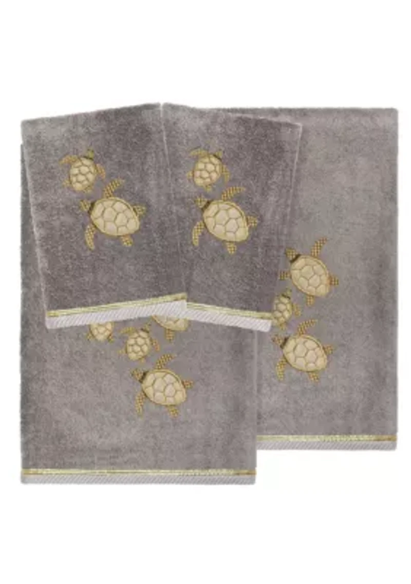 TORTUGA 4PC Embellished Towel Set