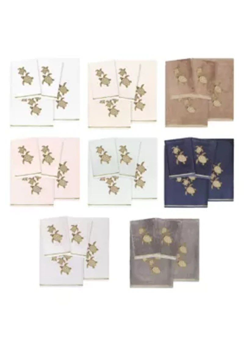 TORTUGA 4PC Embellished Towel Set