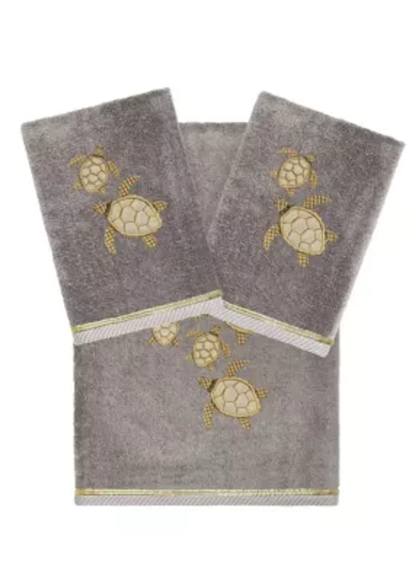 TORTUGA 3PC Embellished Towel Set