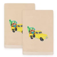 SUMMER TRUCK Hand Towels (Set of 2)