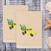 SUMMER TRUCK Hand Towels (Set of 2)