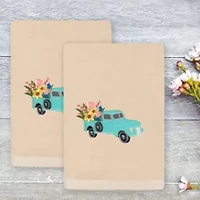 SPRING TRUCK Hand Towels (Set of 2)