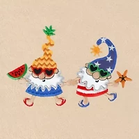 SUMMER GNOMES Hand Towels (Set of 2)