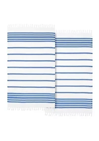 Herringbone Pestemal Beach Towel (Set of 2)