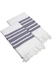 Herringbone Pestemal Beach Towel (Set of 2)