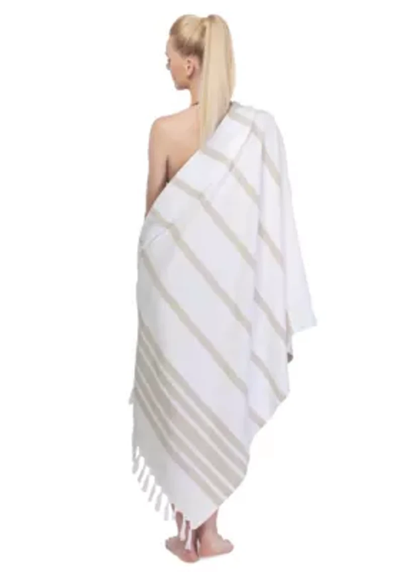 Herringbone Pestemal Beach Towel (Set of 2)