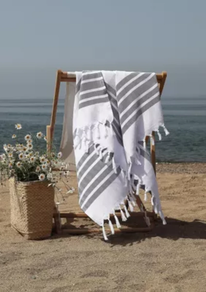 Herringbone Pestemal Beach Towel (Set of 2)