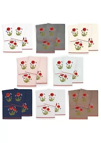 POLLY 4PC Embellished Towel Set