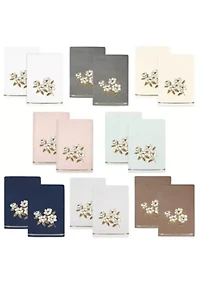 MAGGIE 2PC Embellished Bath Towel Set