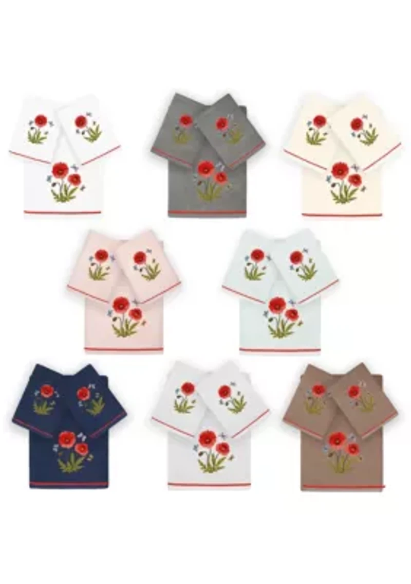 POLLY 3PC Embellished Towel Set