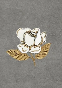 MAGGIE 2PC Embellished Fingertip Towel Set