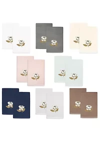 MAGGIE 2PC Embellished Fingertip Towel Set