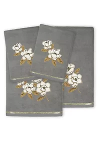 MAGGIE 4PC Embellished Towel Set