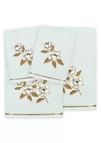MAGGIE 4PC Embellished Towel Set