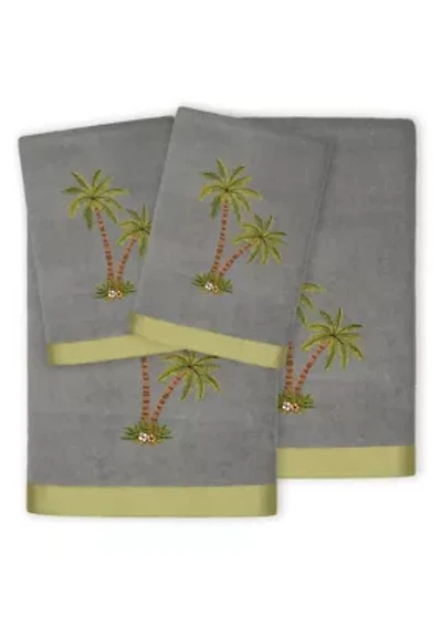PALMERA 4PC Embellished Towel Set