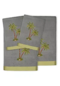 PALMERA 4PC Embellished Towel Set