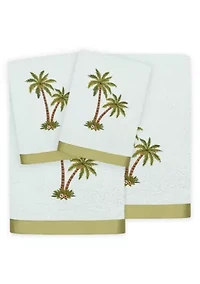PALMERA 4PC Embellished Towel Set