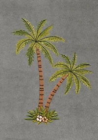 PALMERA 4PC Embellished Towel Set