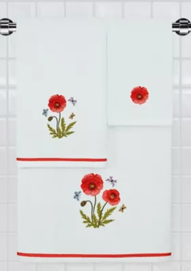 POLLY 2PC Embellished Fingertip Towel Set