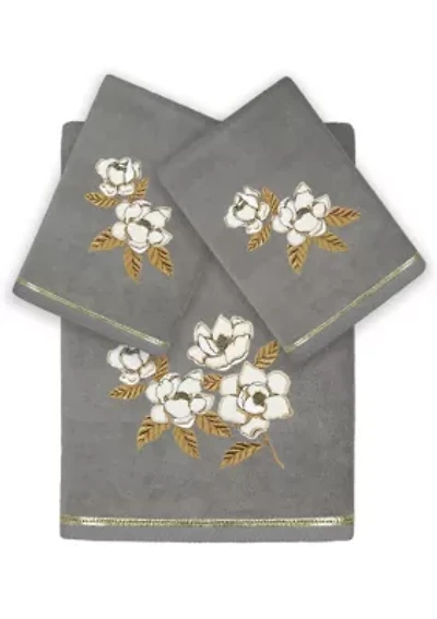 MAGGIE 3PC Embellished Towel Set
