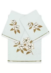 MAGGIE 3PC Embellished Towel Set