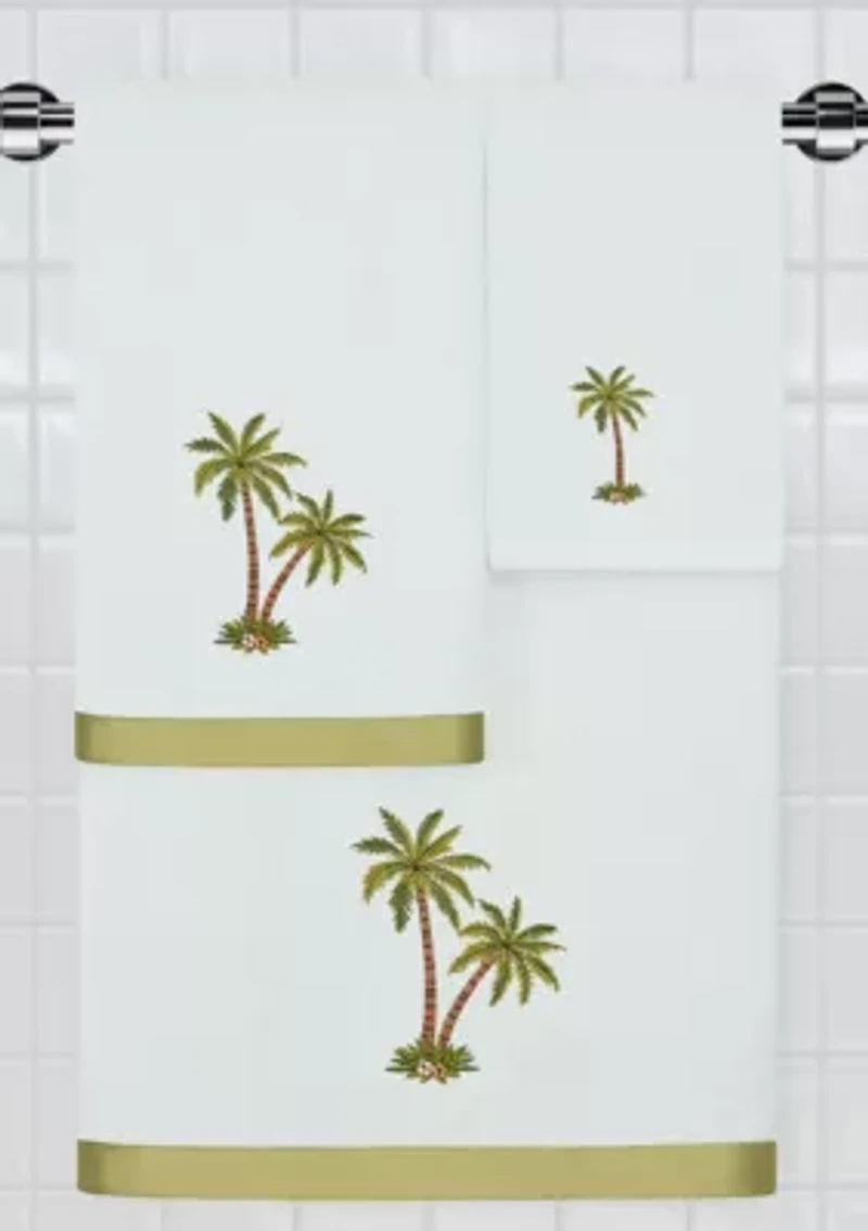 PALMERA 2PC Embellished Bath Towel Set