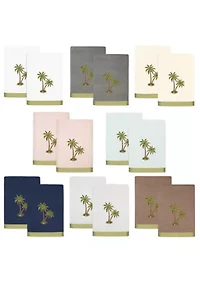 PALMERA 2PC Embellished Bath Towel Set