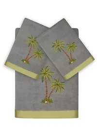 PALMERA 3PC Embellished Towel Set