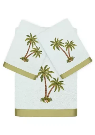 PALMERA 3PC Embellished Towel Set