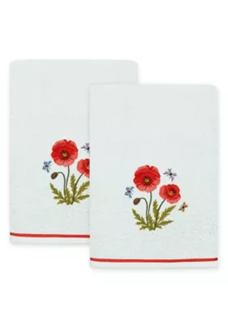 POLLY 2PC Embellished Bath Towel Set