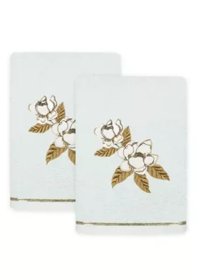 MAGGIE 2PC Embellished Hand Towel Set