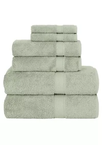 Sinemis Terry 6 Piece Towel Set