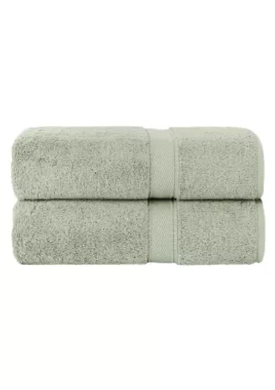 Sinemis Terry Bath Towels (Set of