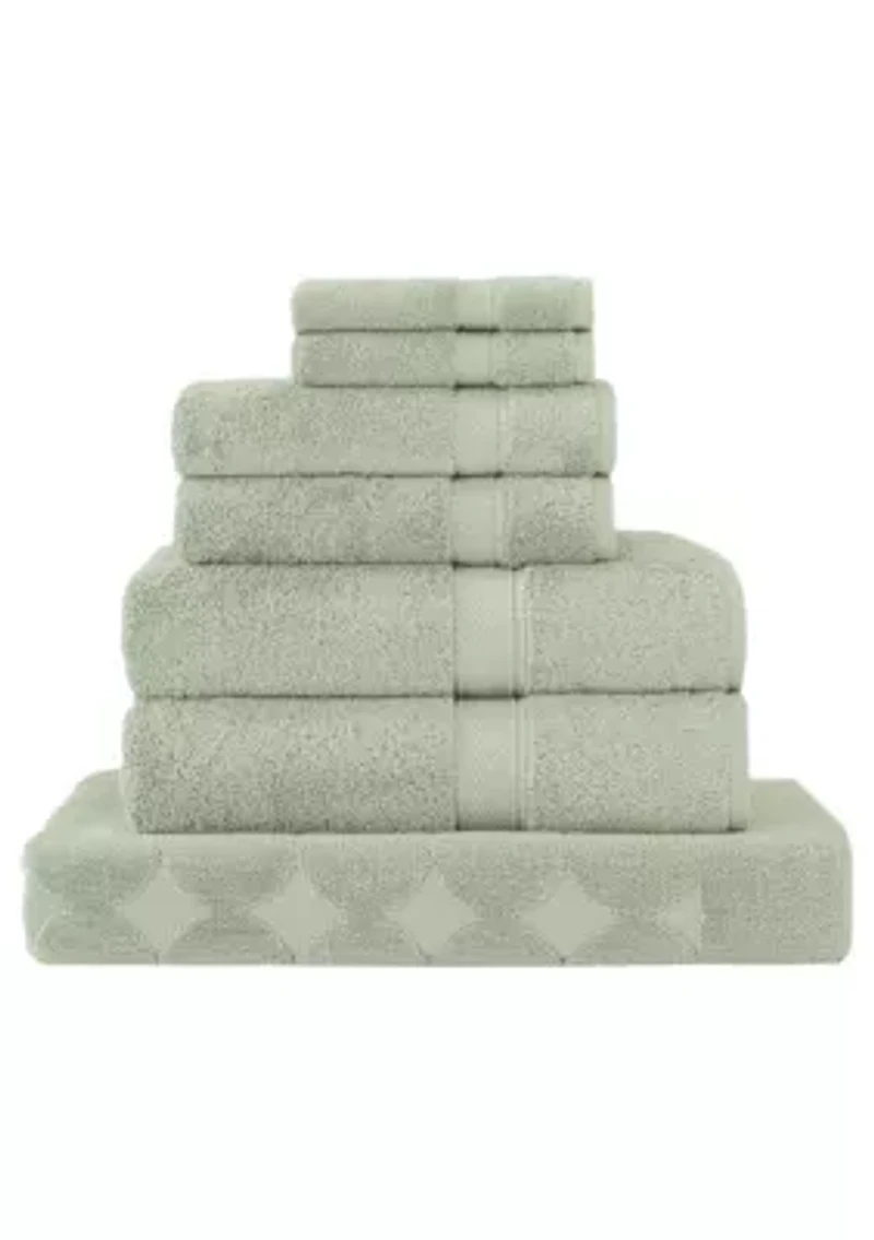 Sinemis Terry 7 Piece Towel Set