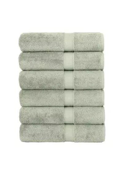 Sinemis Terry Bath Towels (Set of 6)