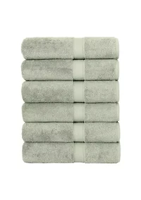 Sinemis Terry Bath Towels (Set of 6)