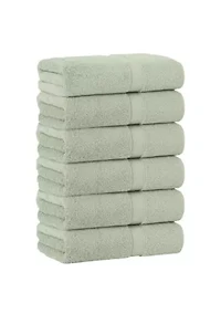 Sinemis Terry Bath Towels (Set of 6)