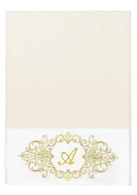 MONICA 2PC Embellished Bath Towel Set