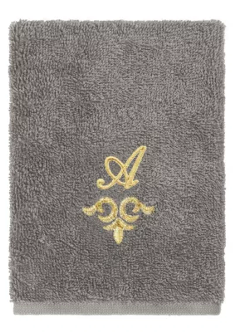 MONICA 3PC Embellished Dark Gray Towel Set